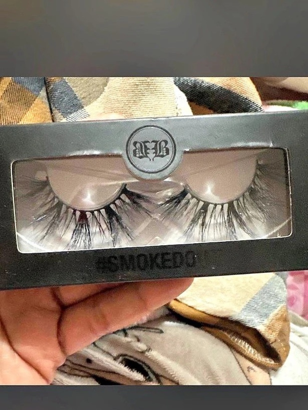 Baddie b Lash Smoked Out False Eyelashes in Black NWT